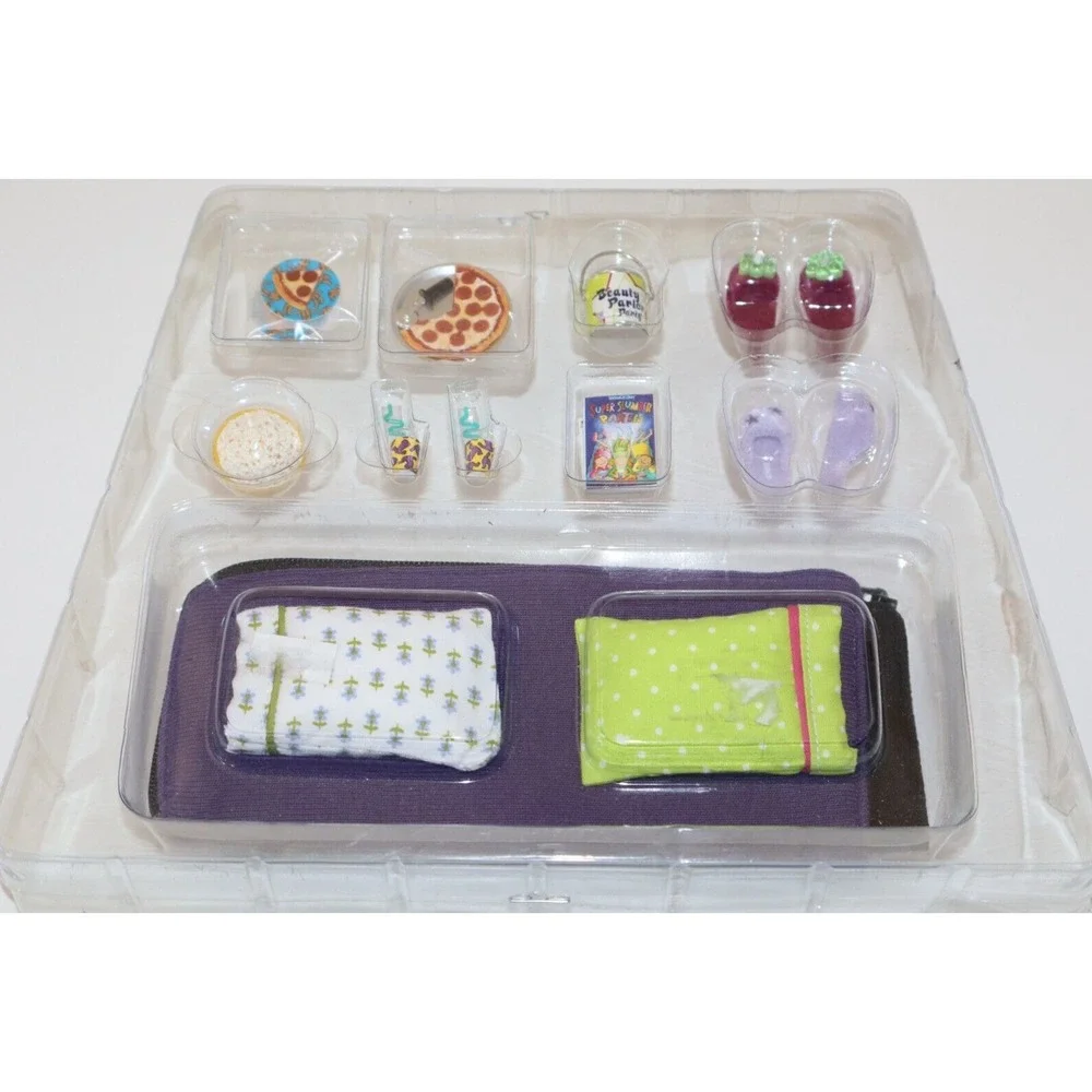 American Girl AG MINIS Lil' Extras SLUMBER PARTY Set!
